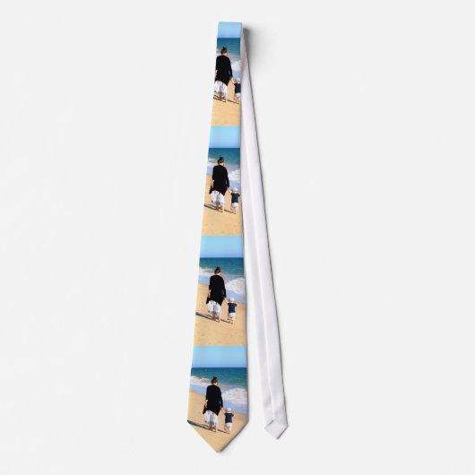 Custom Foto Neck Tie Your Family Fotos Geschenk Krawatte (Vorderseite)