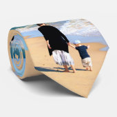 Custom Foto Neck Tie Your Family Fotos Geschenk Krawatte (Gerollt)