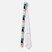Custom Foto Neck Tie Your Family Fotos Geschenk Krawatte (Rückseite)