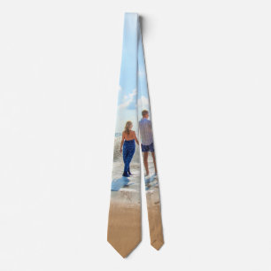 Custom Foto Neck Tue your own design - Couple Krawatte