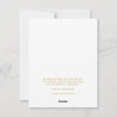 Custom Foto Newlyweds Erste Weihnachten (Rückseite)