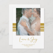 Custom Foto Newlyweds Erste Weihnachten (Vorne/Hinten)