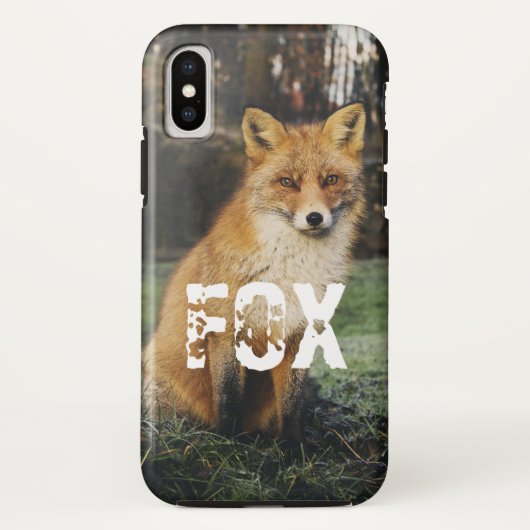 Custom Foto niedlich Fox Tier bezaubernd Natur Chi Case-Mate iPhone Hülle (Rückseite)