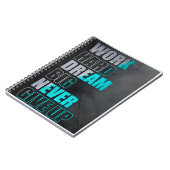 Custom Foto Notebook für Goals & Success Notizblock (Linke Seite)