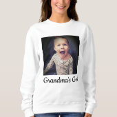 Custom Foto Oma's Girl Sweatshirt (Vorderseite)