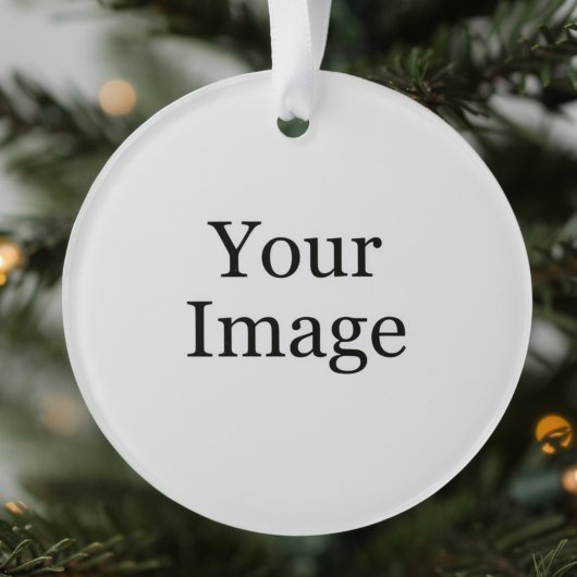 Custom Foto Ornament