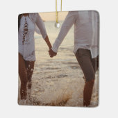 Custom Foto Ornament| Personalisiert Keepake Keramikornament (Links)