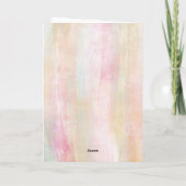 Custom Foto Paint Spritzer Happy Birthday Karte (Rückseite)