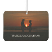 Custom Foto Pärchen Autolufterfrischer (Vorderseite)