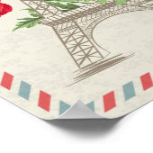 Custom Foto Paris Frankreich Poster (Ecke)