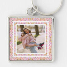 Custom Foto Pastel Pink Happy Green Mother Day