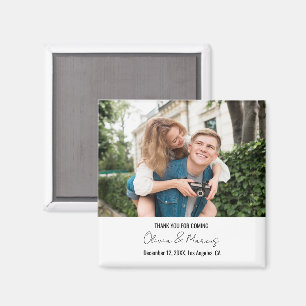 Custom Foto Personalisiert Kühlschrank Hochzeitsfe Magnet