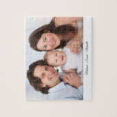 Custom Foto Personalisiert Name Jigsaw Puzzle (Vertikal)