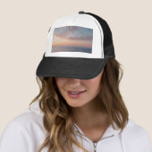 Custom Foto Personalisiert Sunset Beach Waves Truckerkappe (Beispiel)