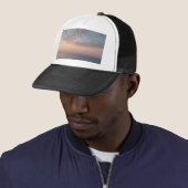 Custom Foto Personalisiert Sunset Beach Waves Truckerkappe (Beispiel)