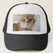 Custom Foto Personalisierte Geschenke, Chic und El Truckerkappe (Vorderseite)