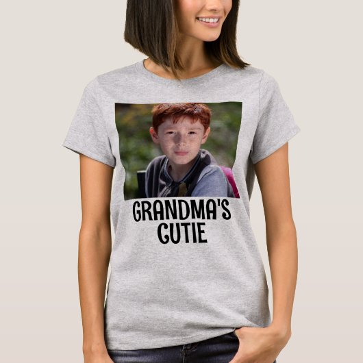CUSTOM FOTO PERSONALISIERTE T - SHIRT (Vorderseite)