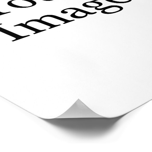 Custom Foto Poster (Ecke)