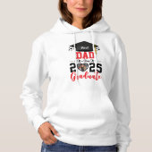 Custom Foto Proud Graduate Family 2025 Geschenke Hoodie (Vorderseite)