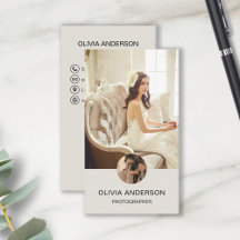 Custom Foto QR Code Social Media Fotograf