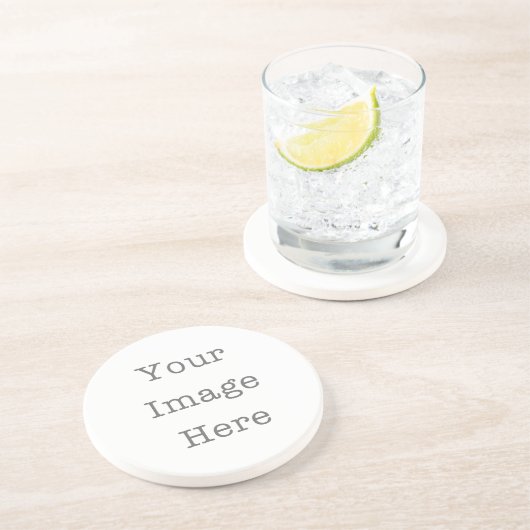 Custom Foto Sandstone Untersetzer - Personalisiert (Seite)