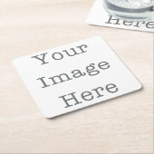 Custom Foto Sandstone Untersetzer - Personalisiert (angewinkelt)