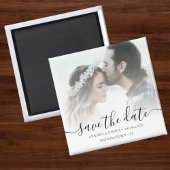 Custom Foto Save the Date Hochzeit Magnet