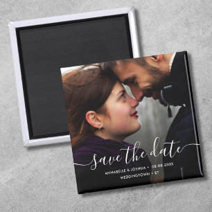 Custom Foto Save the Date Hochzeit Magnet