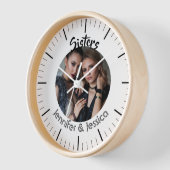 Custom Foto Schwestern beste Freunde beste Freundi Uhr (Winkel)