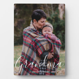 Custom Foto Script Oma Fotoplatte