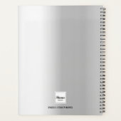 Custom Foto Silber 2026 Reise Planer (Rückseite)