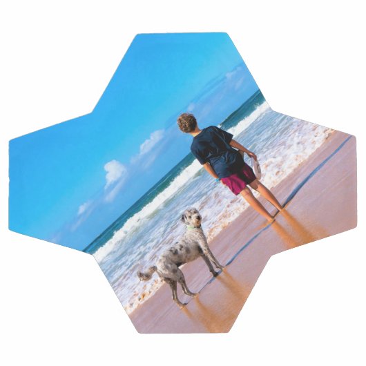 Custom Foto Soccer Ball Gift Ihre Lieblings-Fotos (Flach)