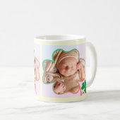 Custom Foto St. Patrick's 4leaf Kleeblatt Frame Co Kaffeetasse (VorderseiteRechts)