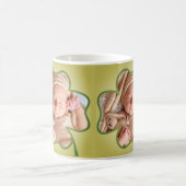 Custom Foto St. Patrick's 4leaf Kleeblatt Frame Kaffeetasse (Mittel)