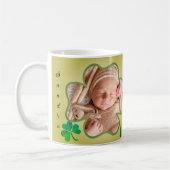 Custom Foto St. Patrick's 4leaf Kleeblatt Frame Kaffeetasse (Links)