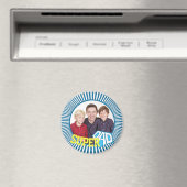 Custom Foto Super Vater Comic Book Magnet (In Situ (Geschirrspüler))