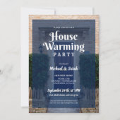 Custom Foto Sweet Zuhause Housewarming Party Einladung (Vorderseite)
