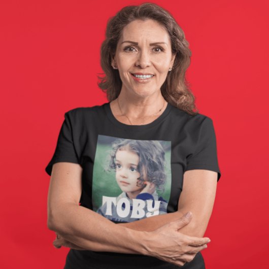 CUSTOM FOTO T - SHIRT FÜR GRANDMA