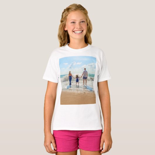 Custom Foto T - Shirt - Ihr eigenes Design - Famil (Vorne ganz)