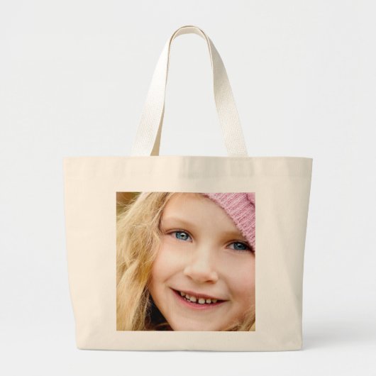 CUSTOM-FOTO-TASCHE JUMBO STOFFBEUTEL (Vorne)
