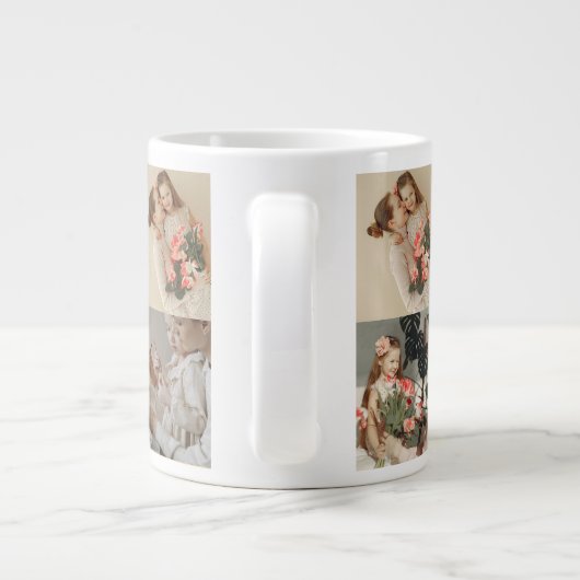 Custom Foto Tasse - MAMA - Personalisierter Mutter (Rückseite)
