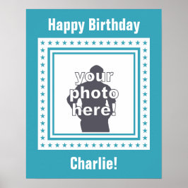 CUSTOM FOTO, TEXT & FARBPoster Poster