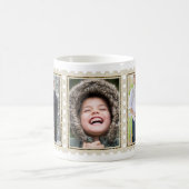 Custom Foto Trio Collage Kaffeetasse (Mittel)