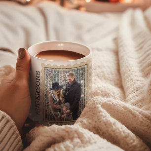 Custom Foto Trio Collage Kaffeetasse