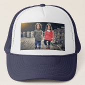 Custom Foto Trucker Hat Truckerkappe (Vorderseite)
