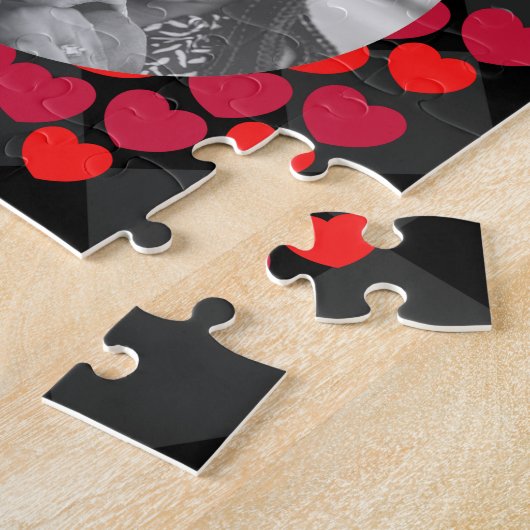Custom Foto True Love Valentine Puzzle (Seite)