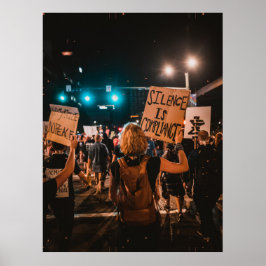 Custom Foto Typografie UNITE! Poster