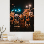 Custom Foto Typografie UNITE! Poster (Küche)