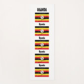 Custom Foto UGANDA FLAG Yogamatte (Vorderseite)