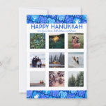 CUSTOM FOTO Ugly Hanukkah Sweaters Niedlich Flat C<br><div class="desc">Passen Sie diese Flachkarte an, indem Sie auf der Vorder- oder Rückseite Ihre eigenen Fotos und Texte hinzufügen. Vor den Fotos gibt es ein Raster, das es einfacher macht, Fotos jeder Größe, die Sie haben, zu verwenden und sie in quadratischer Form aufgereiht und behalten. Sie können das Raster löschen oder...</div>